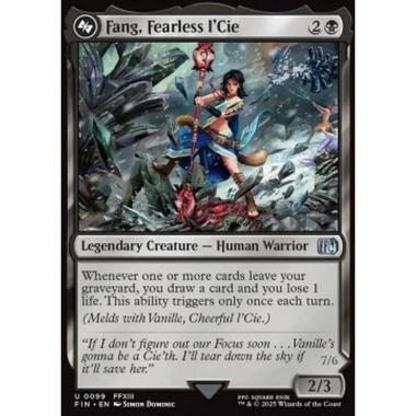 Fang, Fearless l'Cie // Ragnarok, Divine Deliverance - Fang, Fearless l'Cie // Ragnarok, Divine Deliverance - [FIN][NM] [Foil]