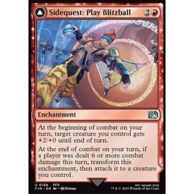 Sidequest: Play Blitzball // World Champion, Celestial Weapon - Sidequest: Play Blitzball // World Champion, Celestial Weapon - [FIN][NM] [Foil]