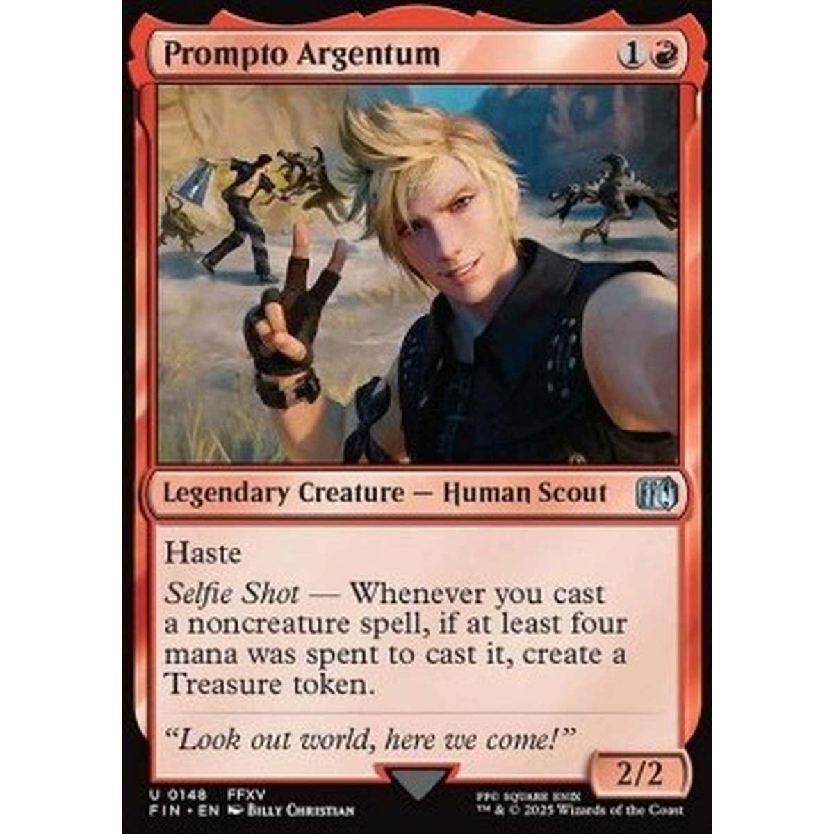 Prompto Argentum - Prompto Argentum - [FIN][NM] [Foil]