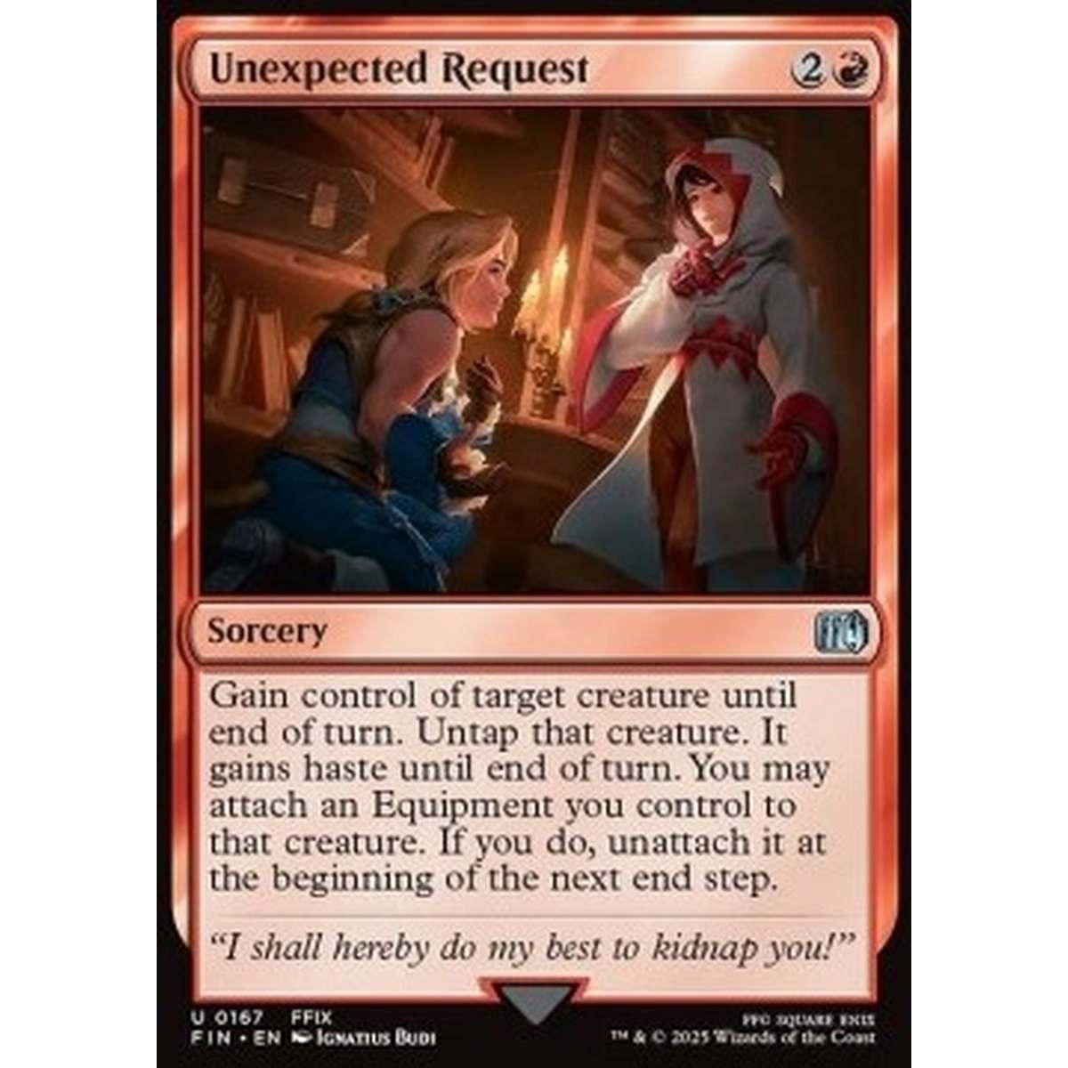 Unexpected Request - Unexpected Request - [FIN][NM] [Foil]