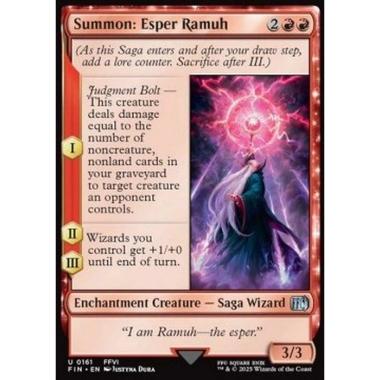 Summon: Esper Ramuh - Summon: Esper Ramuh - [FIN][NM] [Foil]