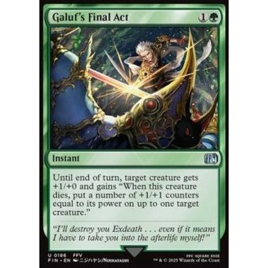 Galuf's Final Act - Galuf's Final Act - [FIN][NM] [Foil]