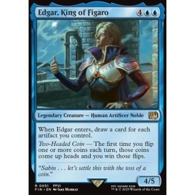 Edgar, King of Figaro - Edgar, King of Figaro - [FIN][NM] [Foil]