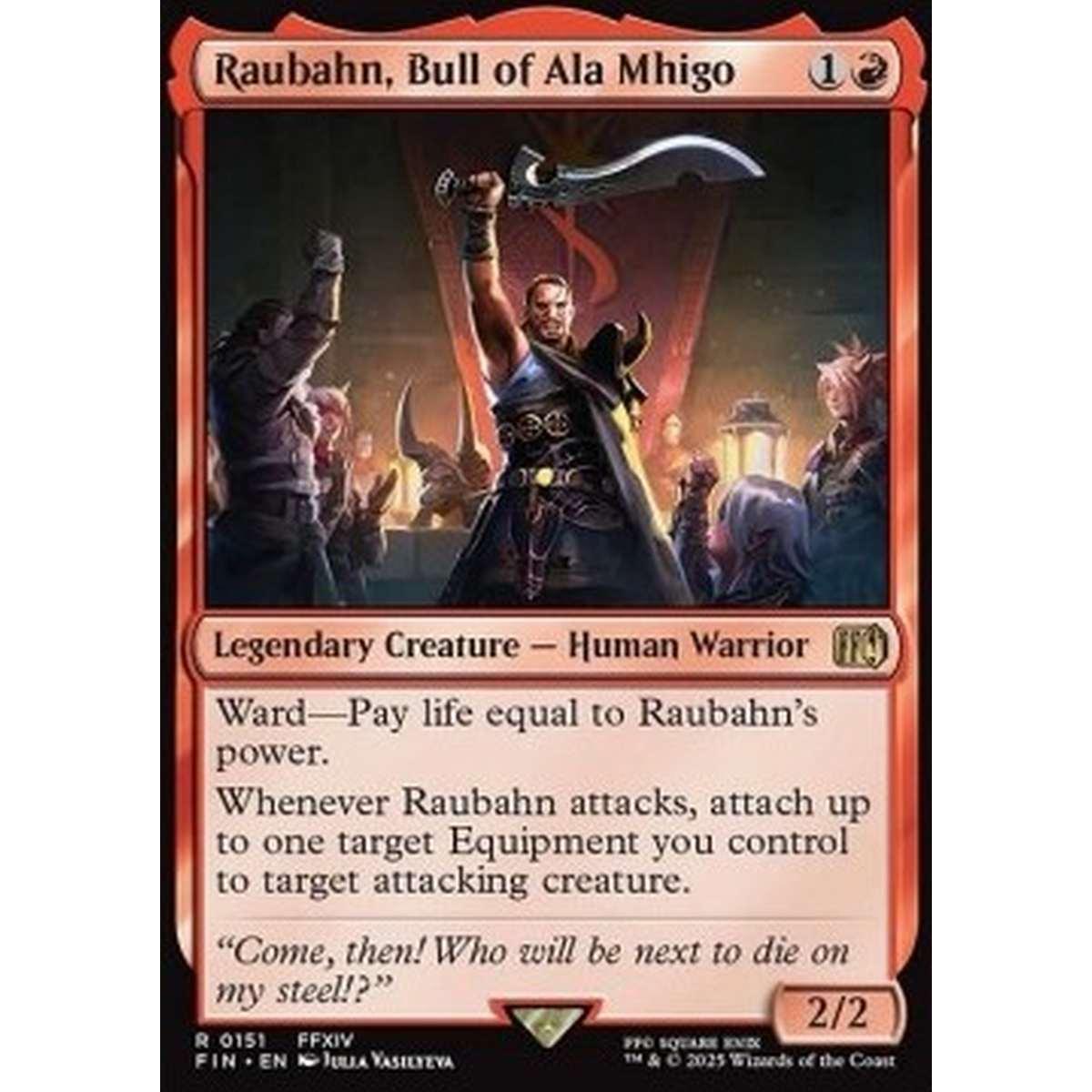 Raubahn, Bull of Ala Mhigo - Raubahn, Bull of Ala Mhigo - [FIN][NM] [Foil]