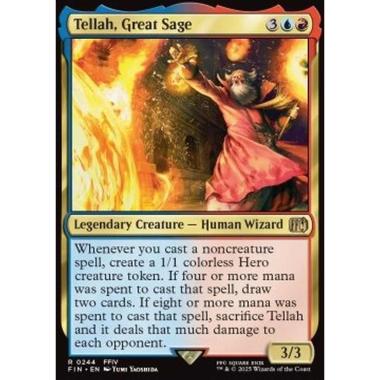 Tellah, Great Sage - Tellah, Great Sage - [FIN][NM] [Foil]