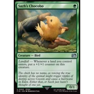Sazh's Chocobo - Sazh's Chocobo - [FIN][NM] [Foil]