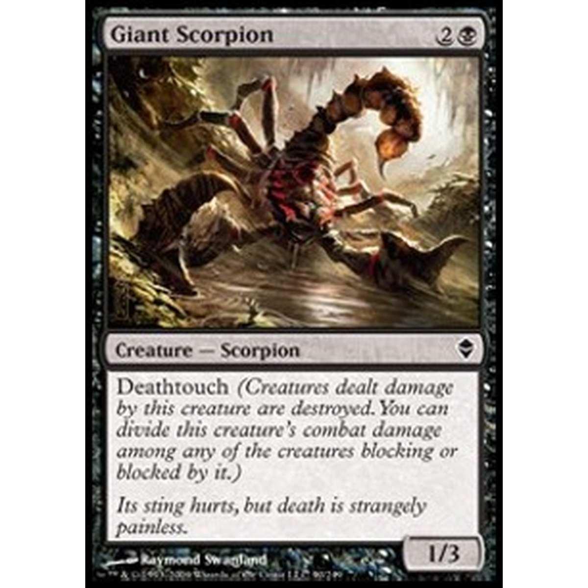 Giant Scorpion - Scorpione Gigante - [ZEN] [NM]