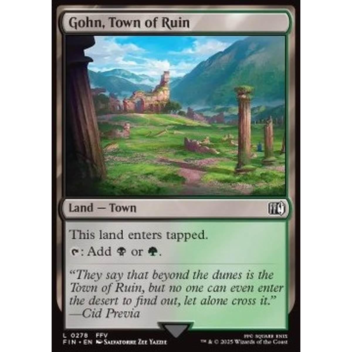 Gohn, Town of Ruin - Gohn, Town of Ruin - [FIN][NM]