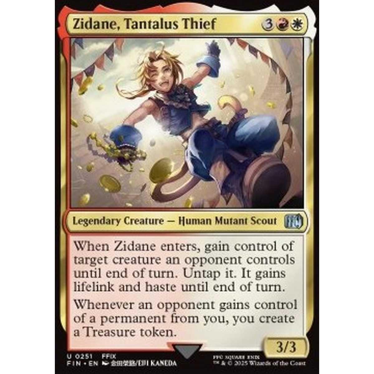 Zidane, Tantalus Thief - Zidane, Tantalus Thief - [FIN][NM] [Foil]