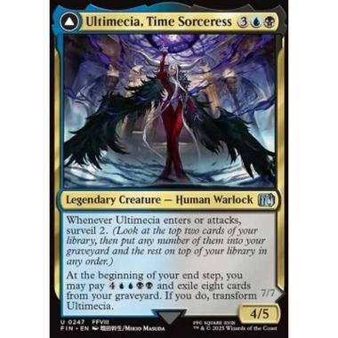 Ultimecia, Time Sorceress // Ultimecia, Omnipotent - Ultimecia, Time Sorceress // Ultimecia, Omnipotent - [FIN][NM] [Foil]