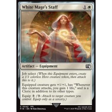 White Mage's Staff - White Mage's Staff - [FIN][NM] [Foil]
