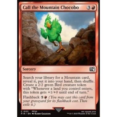 Call the Mountain Chocobo - Call the Mountain Chocobo - [FIN][NM] [Foil]