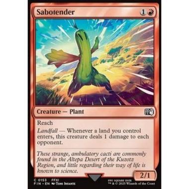 Sabotender - Sabotender - [FIN][NM] [Foil]