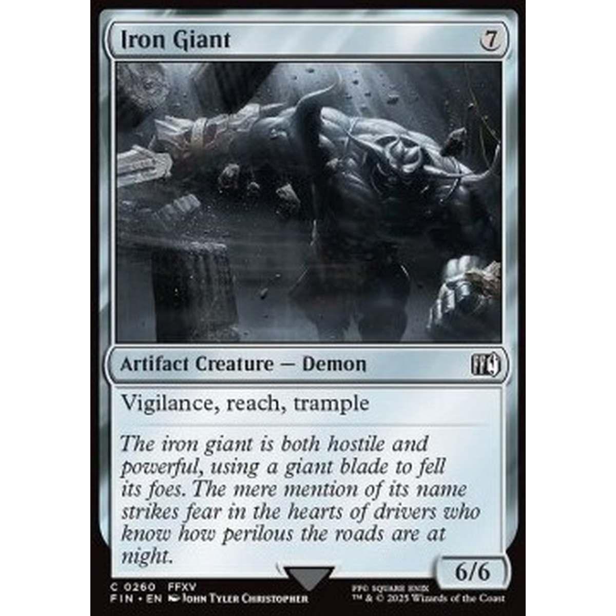 Iron Giant - Iron Giant - [FIN][NM] [Foil]