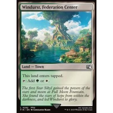 Windurst, Federation Center - Windurst, Federation Center - [FIN][NM] [Foil]