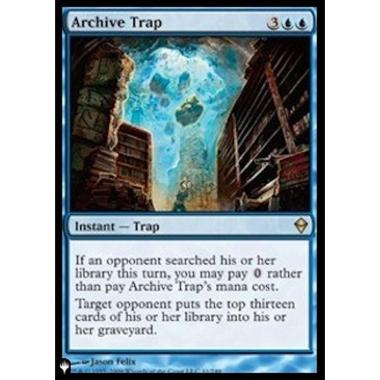 Archive Trap - Archive Trap - [ZNL][NM]