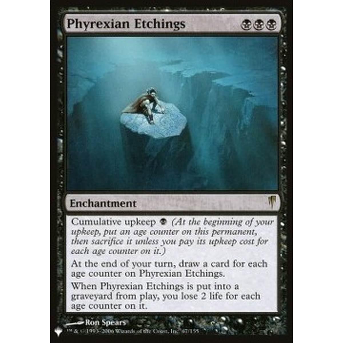 Phyrexian Etchings - Phyrexian Etchings - [ZNL][NM]