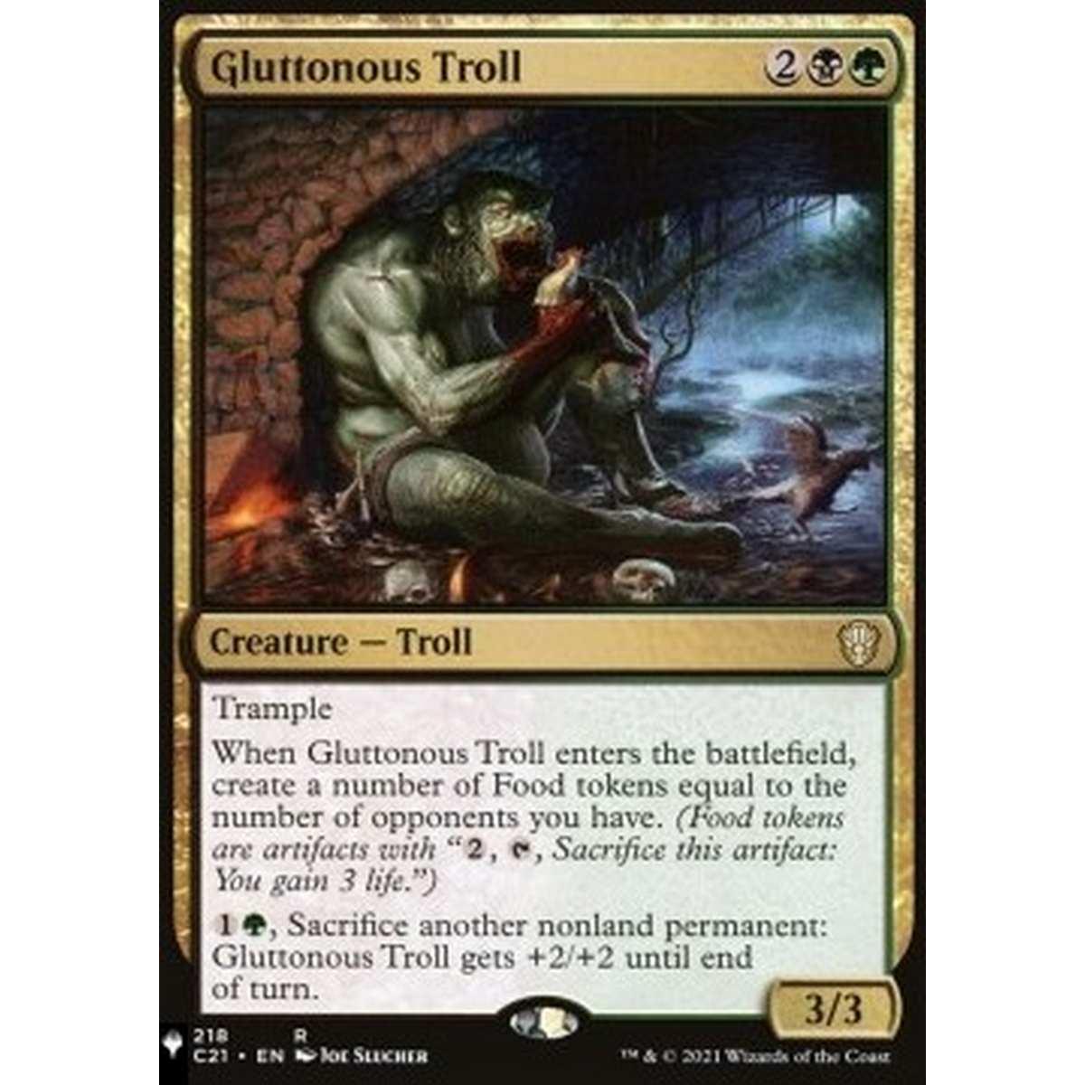 Gluttonous Troll - Gluttonous Troll - [ZNL][NM]