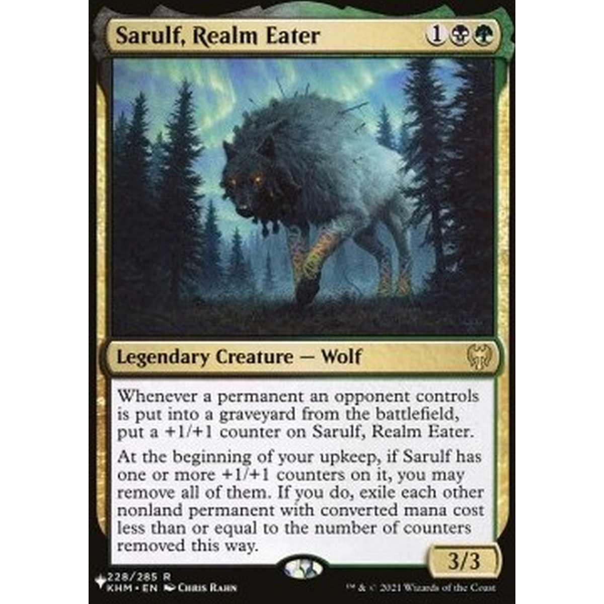 Sarulf, Realm Eater - Sarulf, Realm Eater - [ZNL][NM]