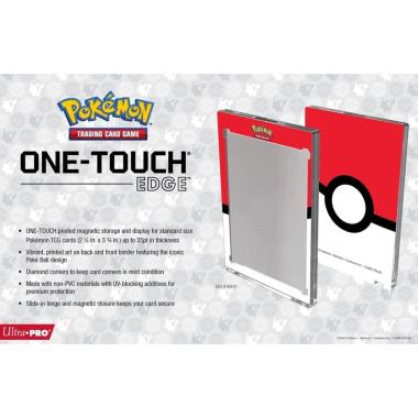 Ultra Pro 35 pt One-Touch Edge 1 Card Magnetic Card Holder - Pokemon