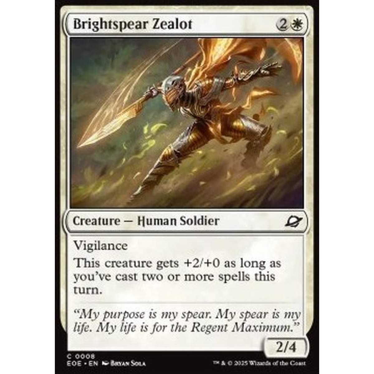 Brightspear Zealot - Brightspear Zealot - [EOE][NM]