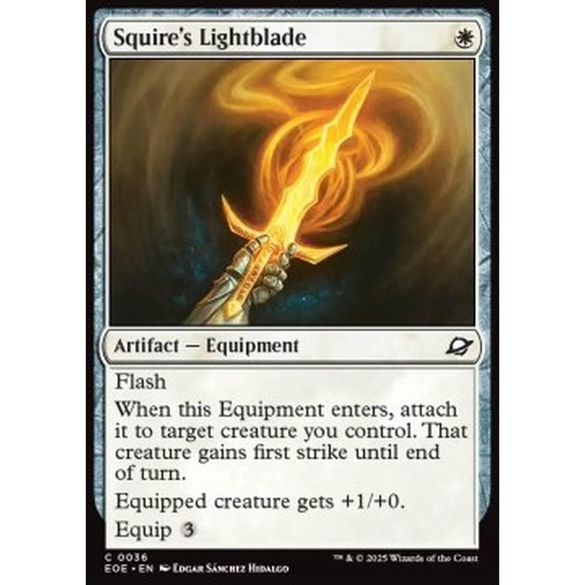 Squire's Lightblade - Squire's Lightblade - [EOE][NM]