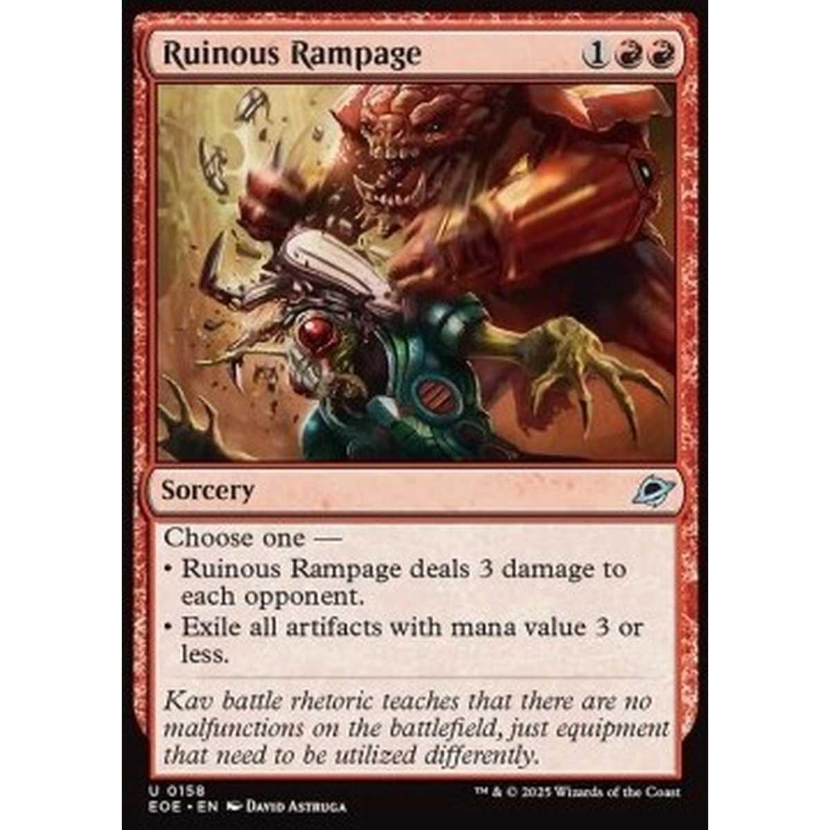 Ruinous Rampage - Ruinous Rampage - [EOE][NM]