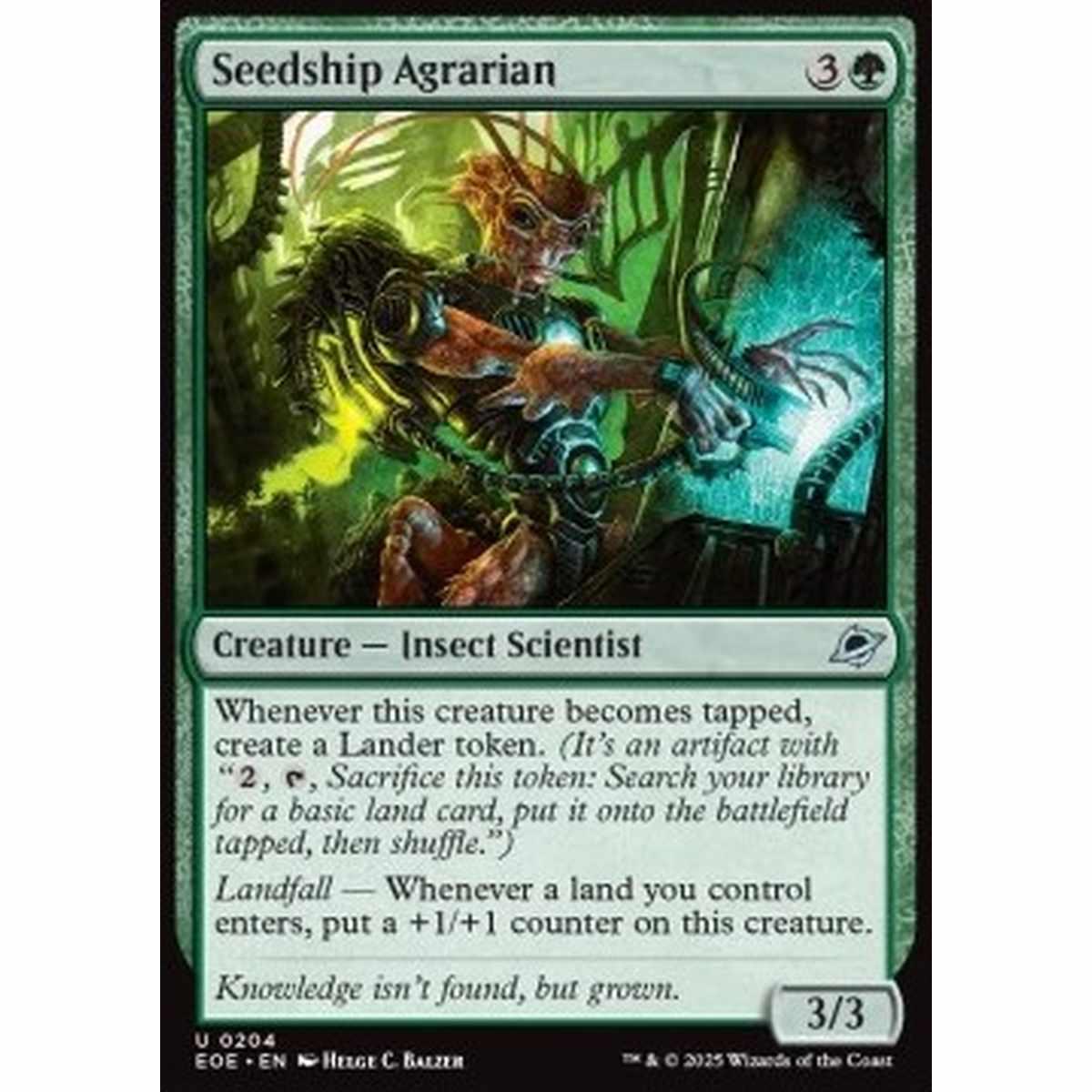 Seedship Agrarian - Seedship Agrarian - [EOE][NM]