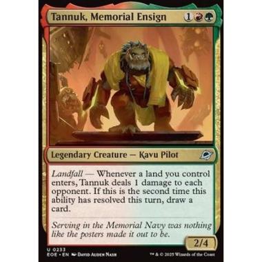 Tannuk, Memorial Ensign - Tannuk, Memorial Ensign - [EOE][NM]