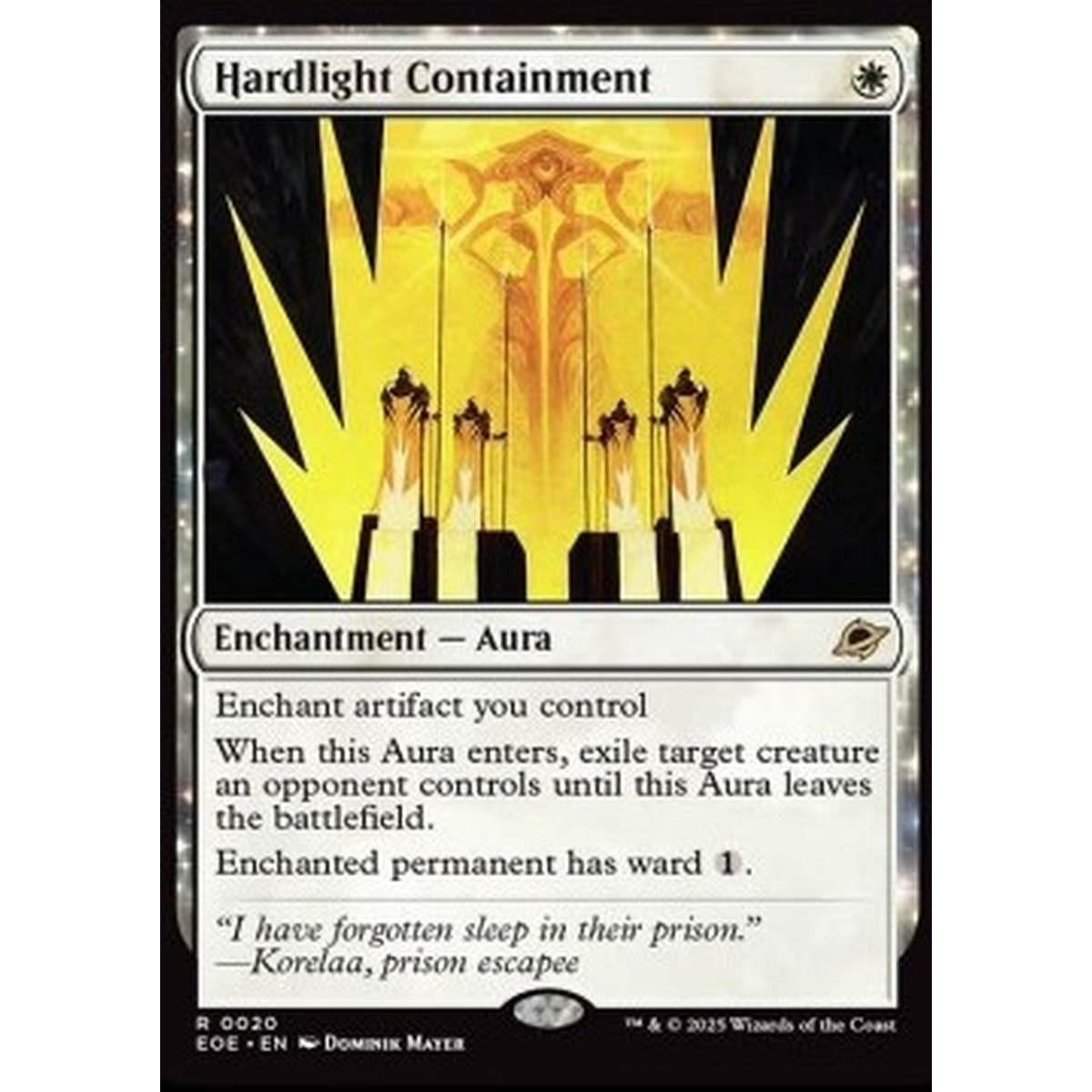 Hardlight Containment - Hardlight Containment - [EOE][NM]