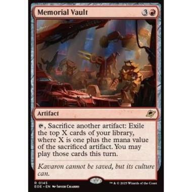 Memorial Vault - Memorial Vault - [EOE][NM]