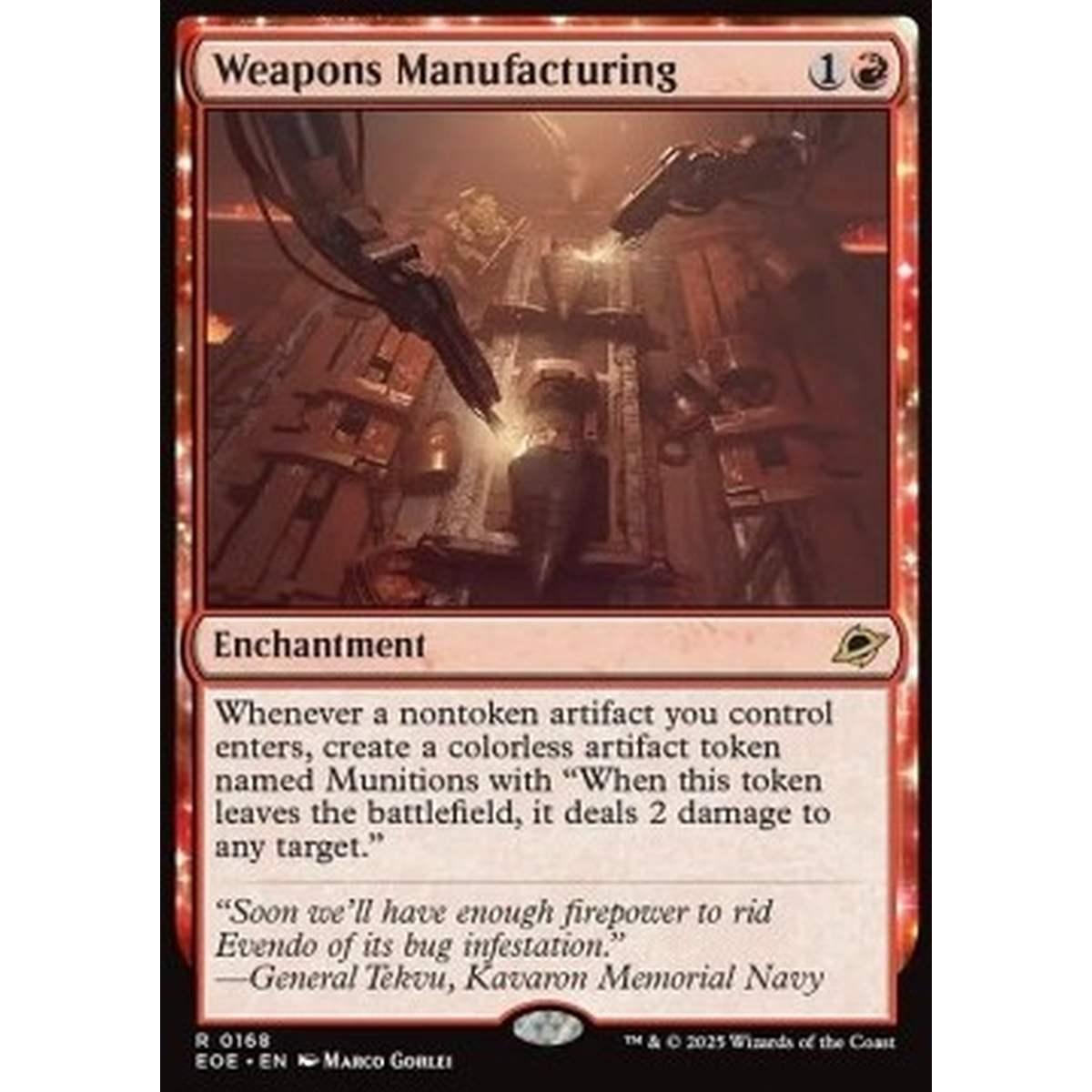 Weapons Manufacturing - Weapons Manufacturing - [EOE][NM]