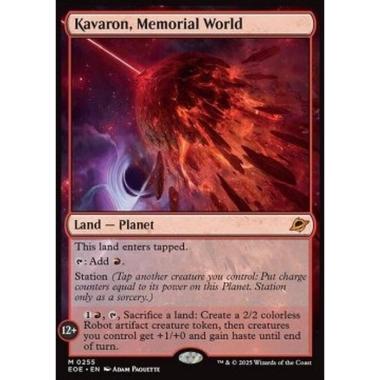 Kavaron, Memorial World - Kavaron, Memorial World - [EOE][NM]