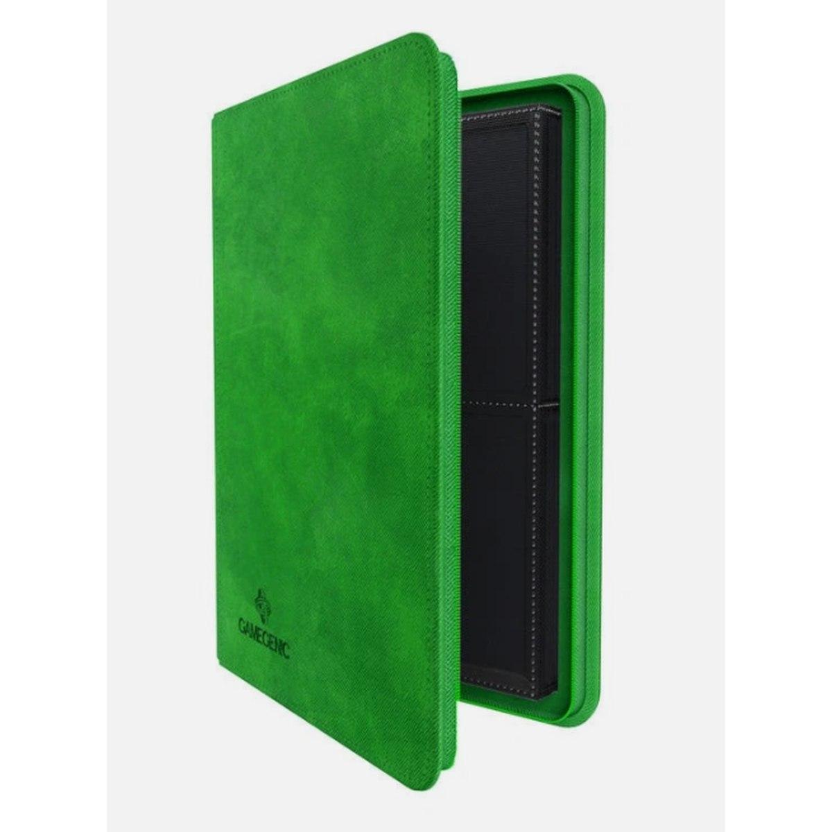 Album Zip-Up 8-Pocket 4 Tasche Green Verde - Gamegenic