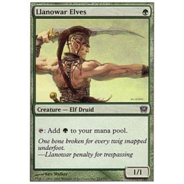Llanowar Elves - Elfi di Llanowar - [9ED][EX]