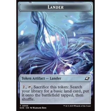 Lander Token // Drone Token (A 1/1) (V.1) - Lander Token // Drone Token (A 1/1) (V.1) - [TEOE][NM]