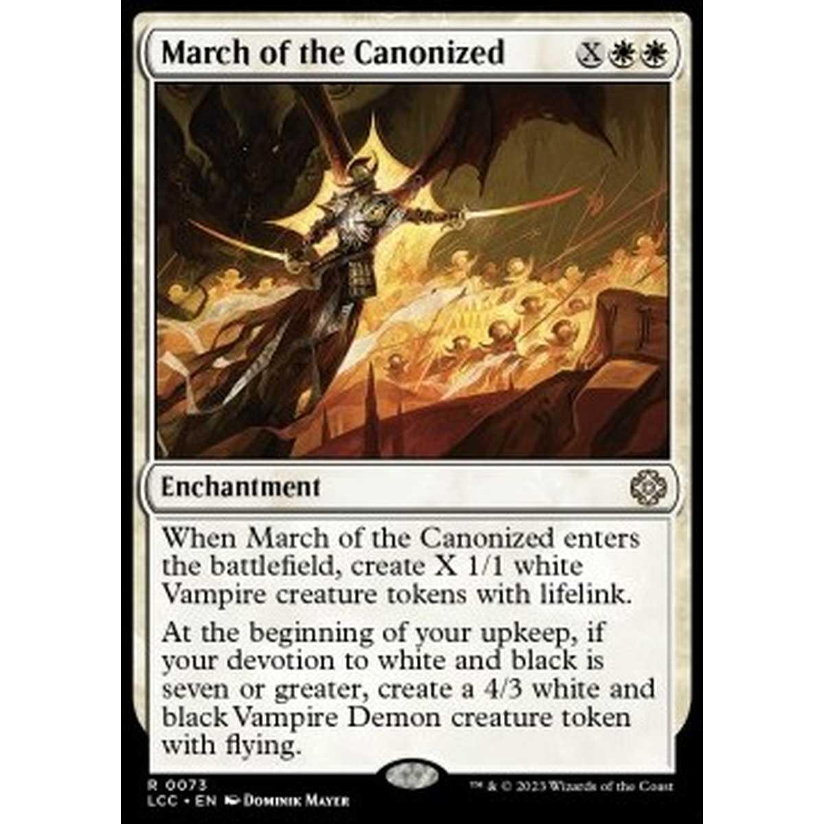 March of the Canonized - March of the Canonized - [LCC][NM]