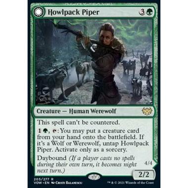 Howlpack Piper // Wildsong Howler - Howlpack Piper // Wildsong Howler - [VOW][EX]