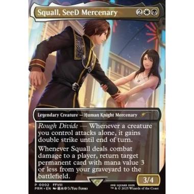 Squall, SeeD Mercenary - Squall, SeeD Mercenary - [SSP2][NM] [Foil]