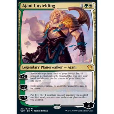 Ajani Unyielding - Ajani l'Inflessibile - [C20][NM]