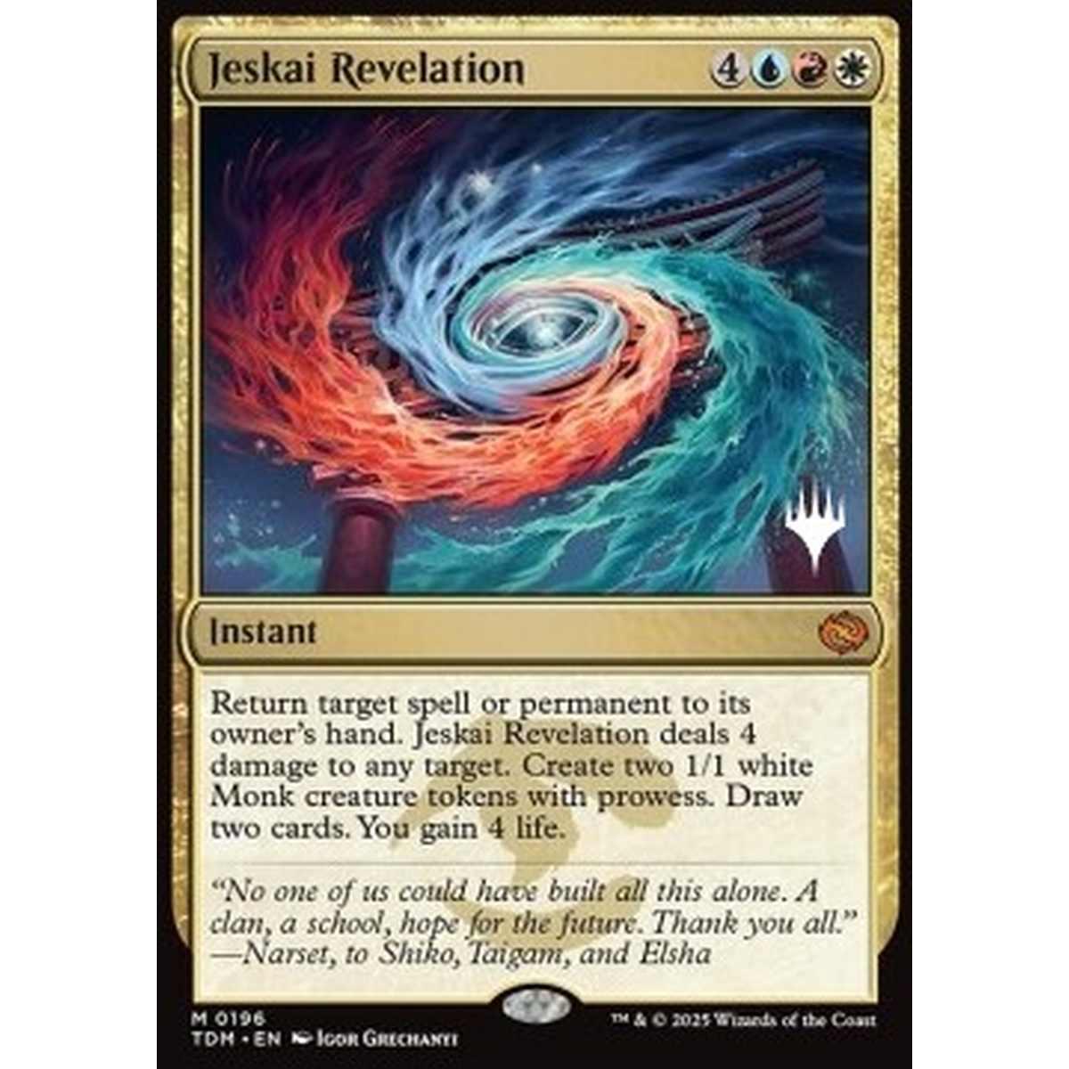 Jeskai Revelation (V.2) - Jeskai Revelation (V.2) - [PTDM][NM]