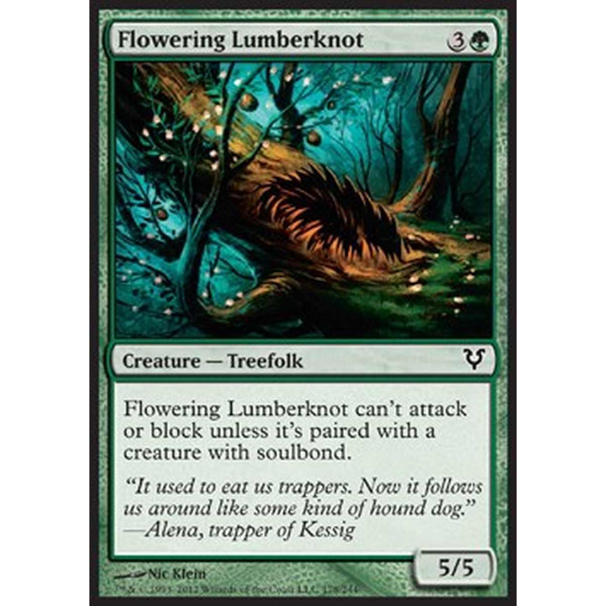 Flowering Lumberknot - Legnodoso in Fiore - [AVR] [NM]