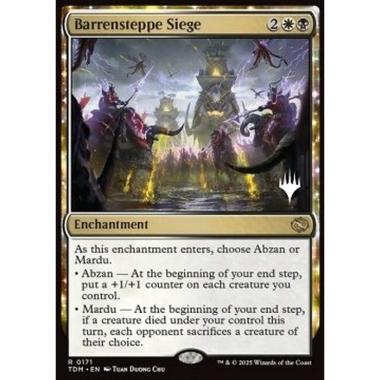 Barrensteppe Siege (V.2) - Barrensteppe Siege (V.2) - [PTDM][NM] [Foil]