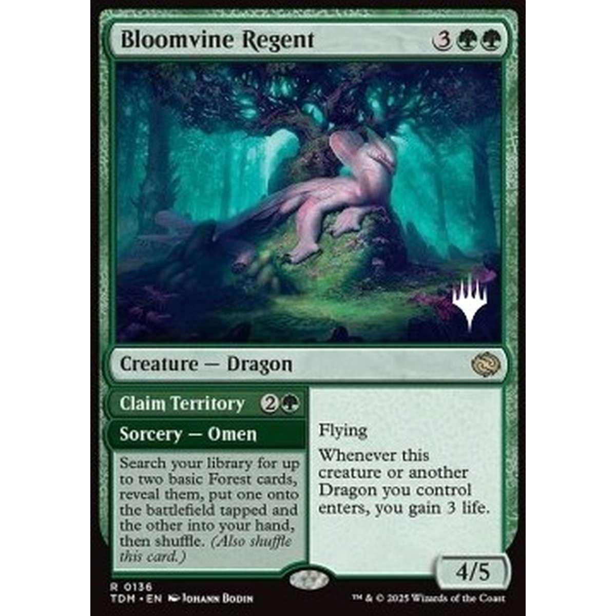 Bloomvine Regent // Claim Territory (V.2) - Bloomvine Regent // Claim Territory (V.2) - [PTDM][NM] [Foil]