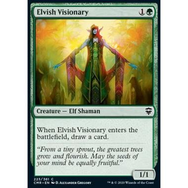 Elvish Visionary - Elfa Visionaria - [CMR][NM]