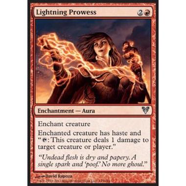 Lightning Prowess - Prodezza Folgorante - [AVR] [NM]