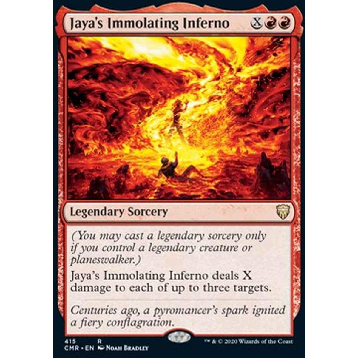Jaya's Immolating Inferno - Inferno Ardente di Jaya - [XCMR][NM]