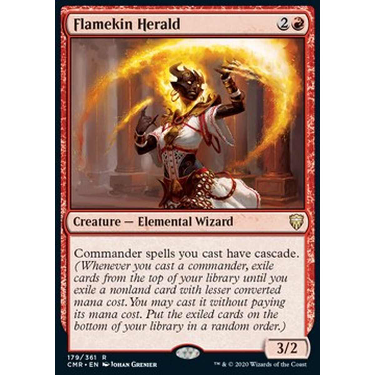 Flamekin Herald - Messaggera Ignifera - [CMR][NM]