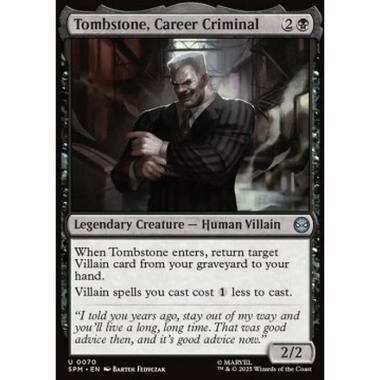 Tombstone, Career Criminal - Tombstone, Career Criminal - [SPM][NM]