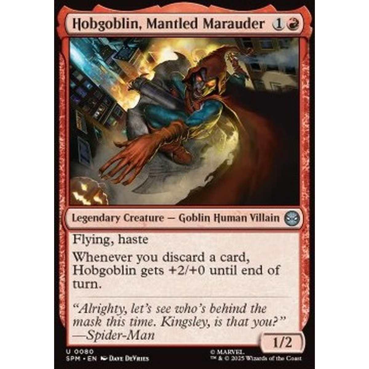 Hobgoblin, Mantled Marauder - Hobgoblin, Mantled Marauder - [SPM][NM]